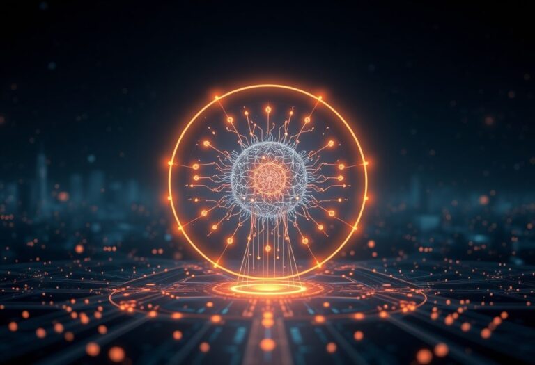 Editorial illustration for: AI Inference Tokens Surge as Allora and io.net Lead the Charge