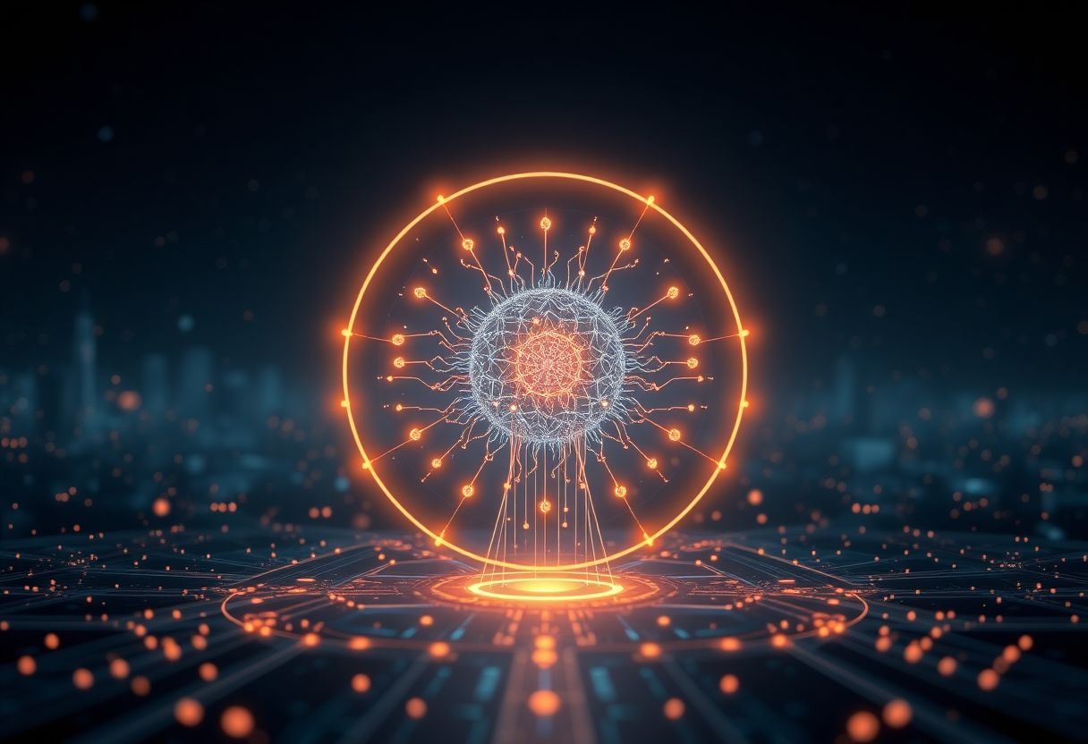 Editorial illustration for: AI Inference Tokens Surge as Allora and io.net Lead the Charge