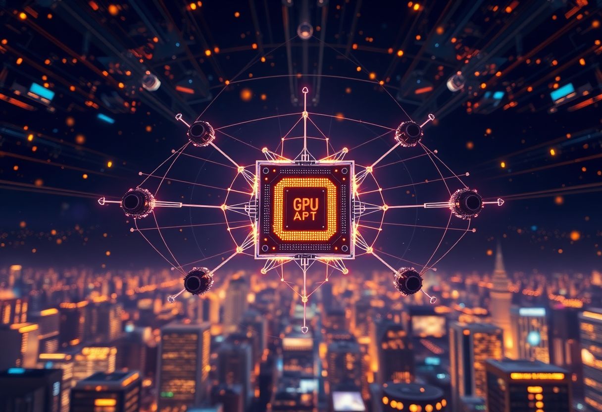 Editorial illustration for: Akash Network Trends as Decentralized GPU Marketplace Posts Renewed Activity