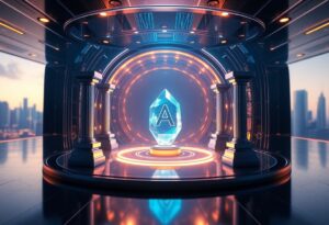 Editorial illustration for: AMINA Bank Becomes First to Support Canton Coin Trading and Custody