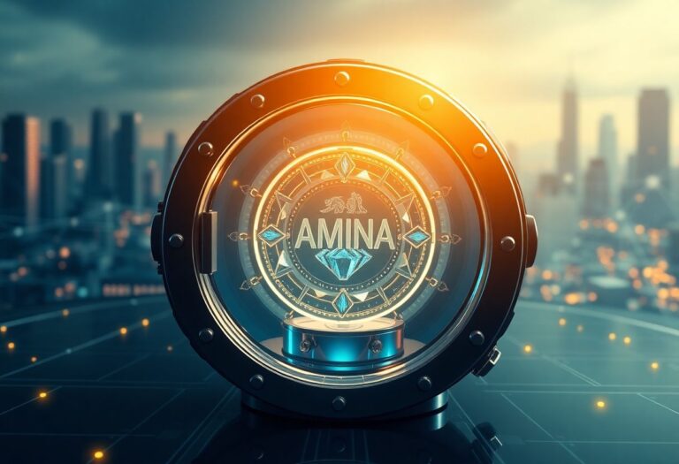 Editorial illustration for: AMINA Bank Becomes First to Support Canton Coin Trading and Custody