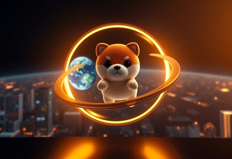 Editorial illustration for: Asteroid Shiba's 17% Jump Adds Another Chapter to the Polaris Dawn Meme Coin Story