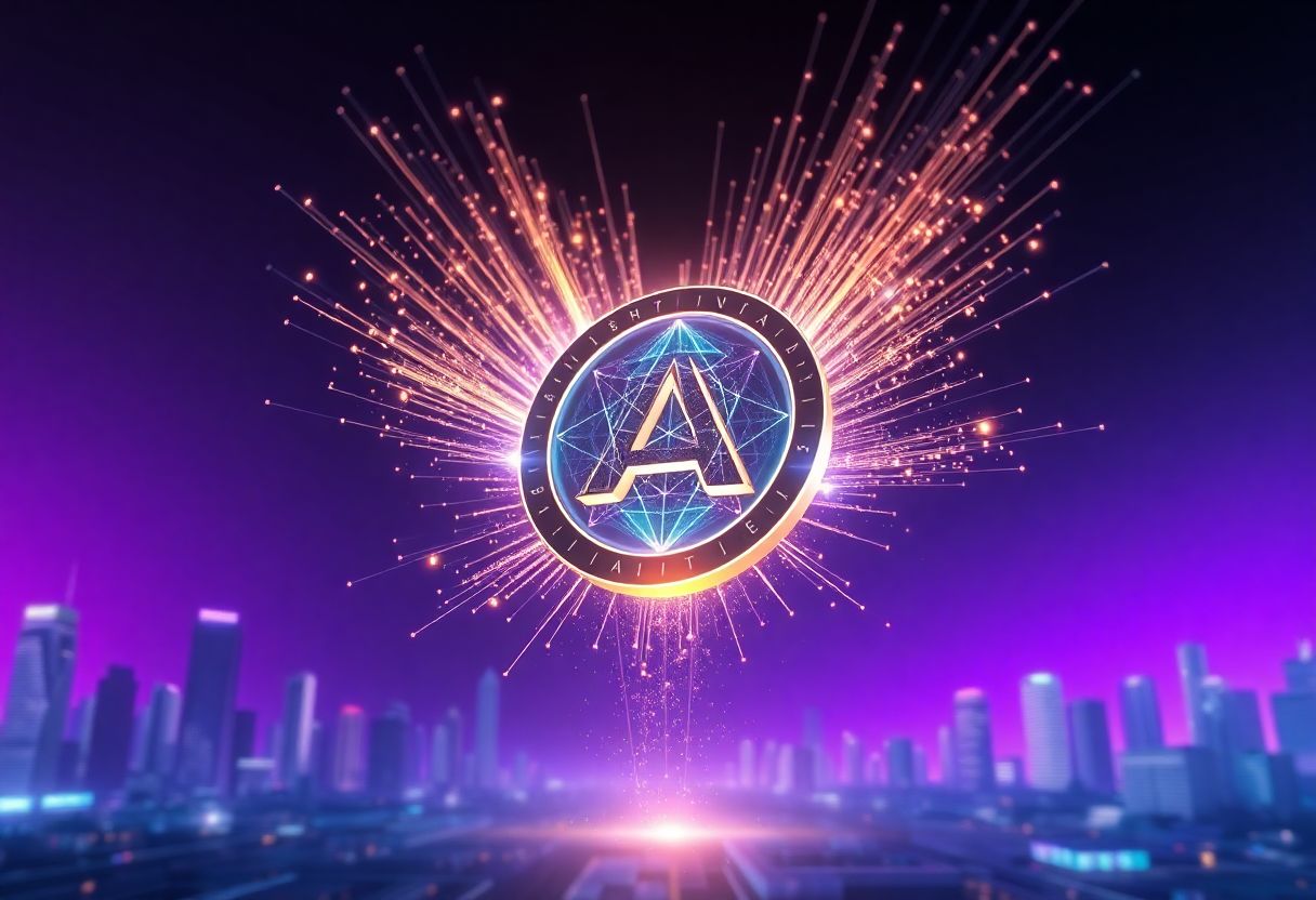 Editorial illustration for: Aura Token Surges 500% in 24 Hours as Solana Meme Cycle Accelerates