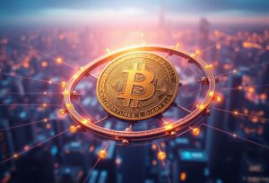 Editorial illustration for: Babylon's BABY Token Extends Its Surge as Bitcoin-Staking Protocol Holds $94 Million Cap