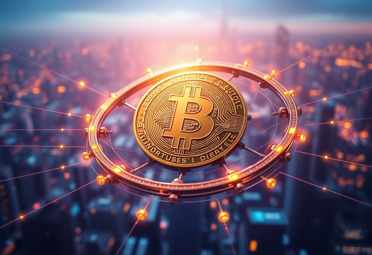 Editorial illustration for: Babylon's BABY Token Extends Its Surge as Bitcoin-Staking Protocol Holds $94 Million Cap