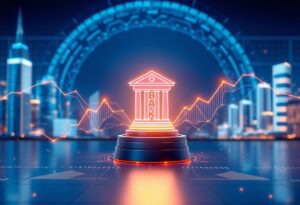 Editorial illustration for: Bank of Canada Finds No Large-Scale AI Job Displacement Yet