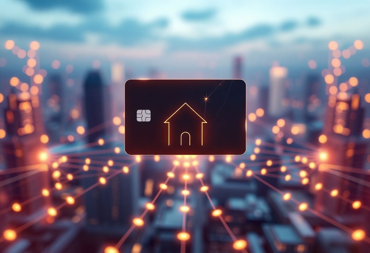 Editorial illustration for: Better Home Launches Home Equity Card With Stripe in First-Quarter Results