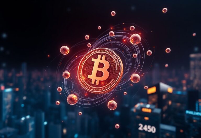 Editorial illustration for: Billions Network Drops 28% in 24 Hours as BILL Token Posts $412 Million in Volume