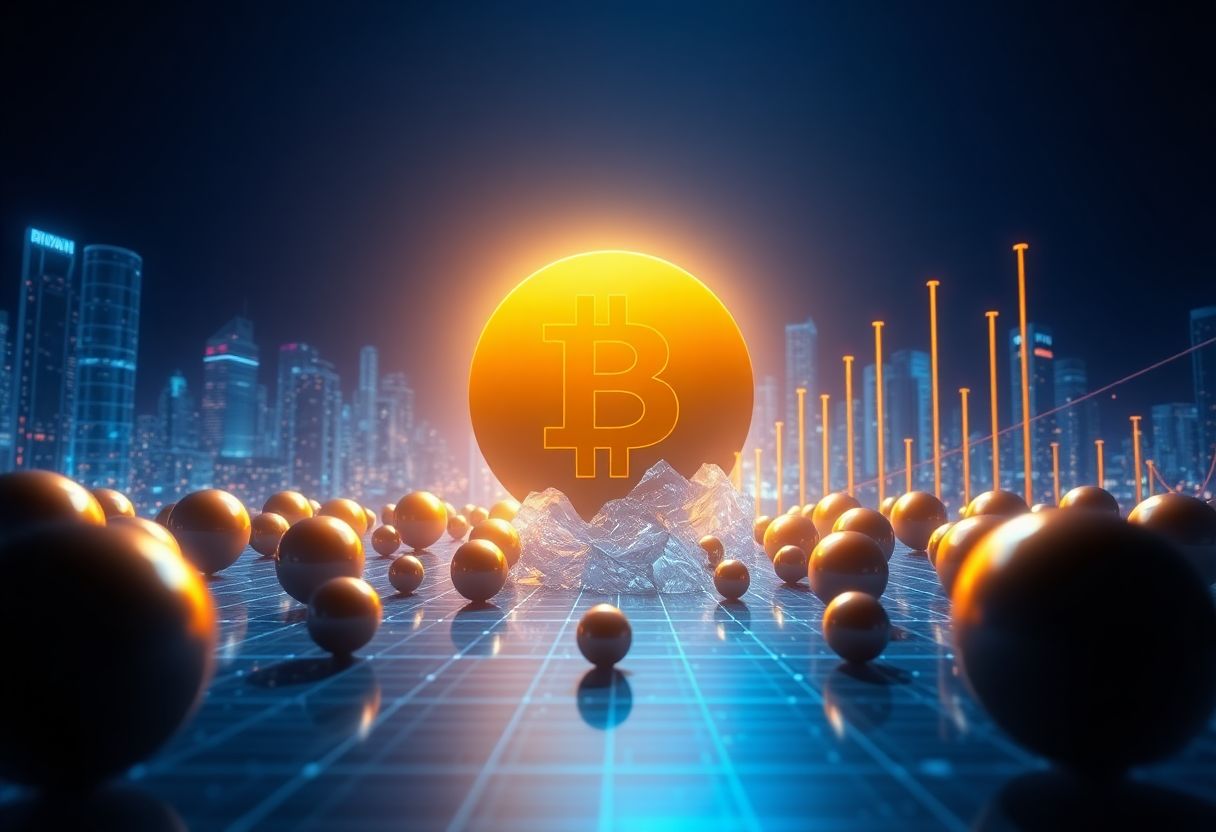Editorial illustration for: Bitcoin Dominance Chart Trends Globally as BTC Holds Near $78,000