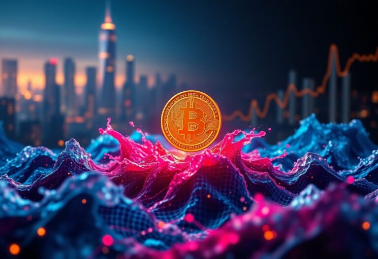 Editorial illustration for: Bitcoin Funding Rates Turn Negative as Short Sellers Load Up