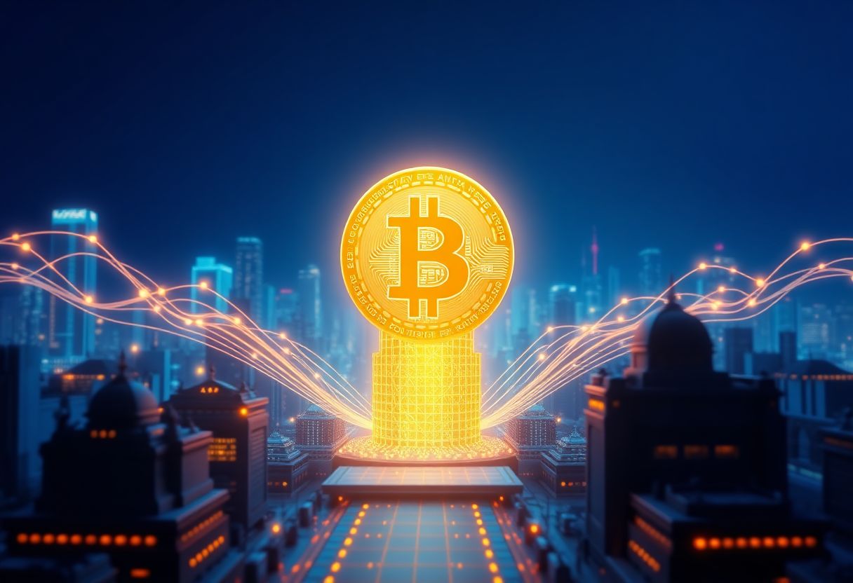 Editorial illustration for: Bitcoin Funds Pull in $700 Million for the Week as Institutions Keep Buying