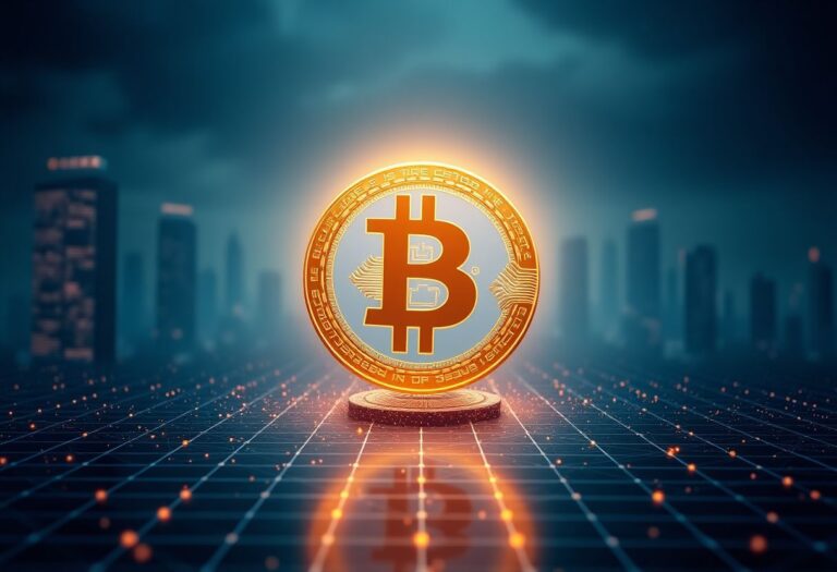 Editorial illustration for: Bitcoin Gained 12.7% in April but Buyer Demand Metrics Point to a Fragile Rally