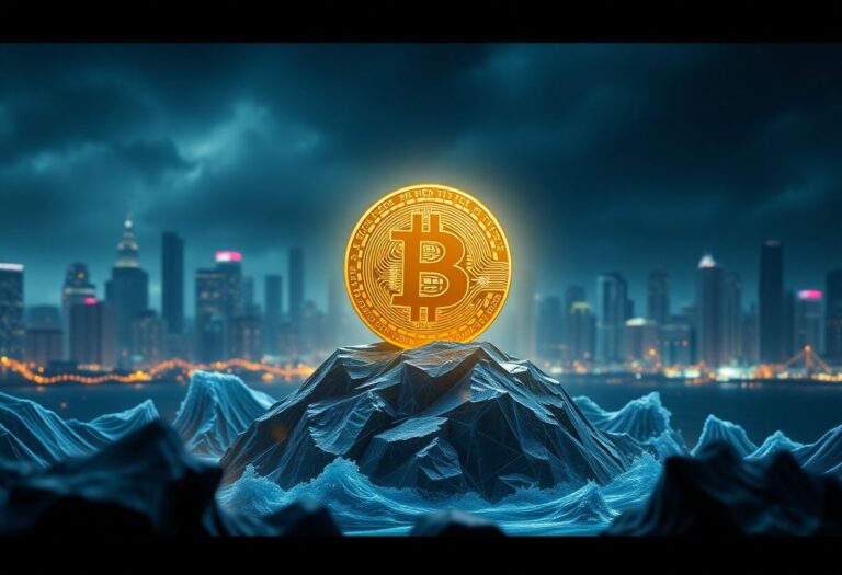 Editorial illustration for: Bitcoin Holds Above $80,000 as Banks Abandon Fed Rate-Cut Forecasts