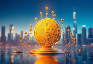 Editorial illustration for: Bitcoin Holds Above $81,000 as Whale Accumulation Offsets Retail Fear and Inflation Data