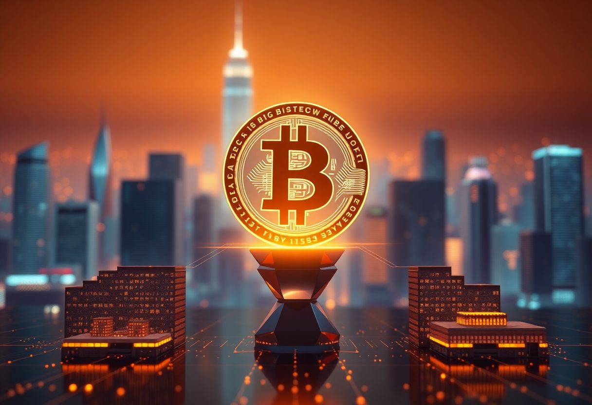 Editorial illustration for: Bitcoin Holds Near $78,000 as Macro Pressure and ETF Flow Data Converge