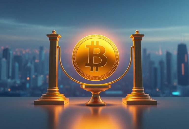 Editorial illustration for: Bitcoin Holds Near $80,864 as Spot Demand and ETF Inflows Keep Market Range-Bound