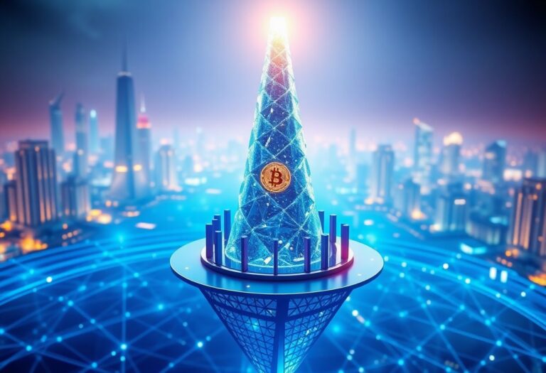 Editorial illustration for: Bitcoin Open Interest Hits Record as Futures Market Signals Return of Leverage