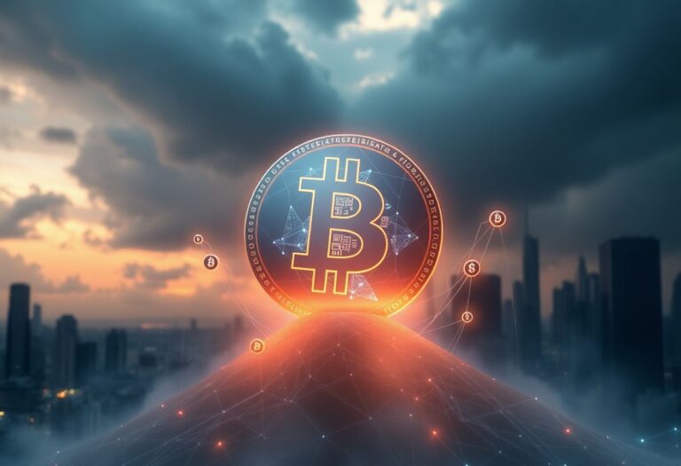 Editorial illustration for: Bitcoin Recovers Above $81,000 After Hot CPI Print as BNB and DOGE Lead Major Gains