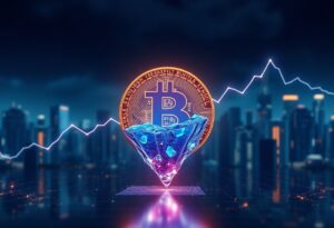 Editorial illustration for: Bitcoin Slides to $78,000, Wiping $500 Million in Crypto Longs