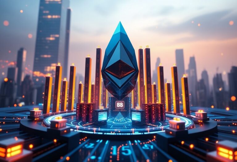 Editorial illustration for: Bitmine Crosses 5.28 Million ETH, Holds More Than 4% of Total Supply
