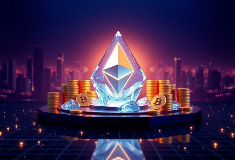 Editorial illustration for: Bitmine Holds 5.39 Million ETH in Largest Corporate Ethereum Treasury