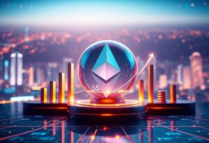 Editorial illustration for: Bitmine Nears Ethereum Accumulation Goal and May Slow Purchases