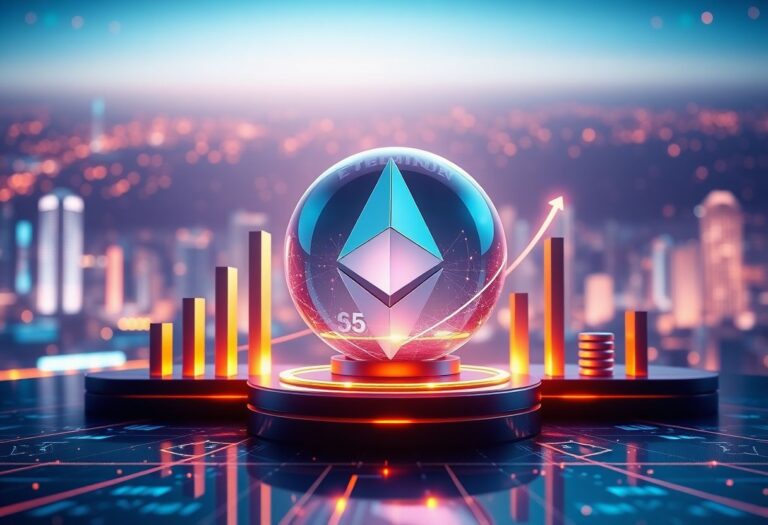 Editorial illustration for: Bitmine Nears Ethereum Accumulation Goal and May Slow Purchases