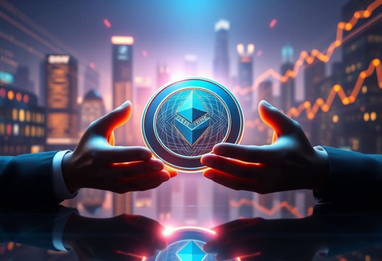 Editorial illustration for: Bitmine Slows ETH Purchases to 26,659 Tokens After Tom Lee Advises Caution