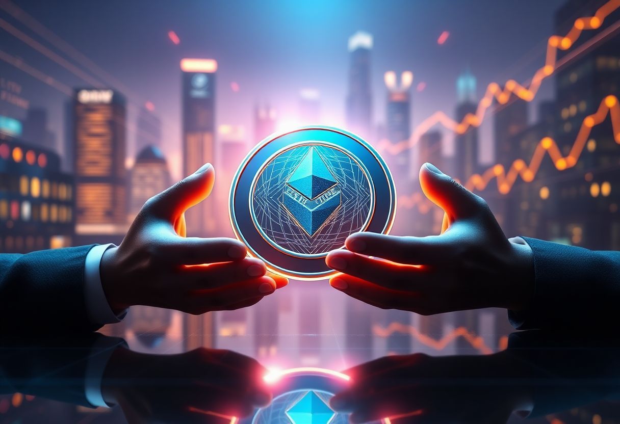 Editorial illustration for: Bitmine Slows ETH Purchases to 26,659 Tokens After Tom Lee Advises Caution