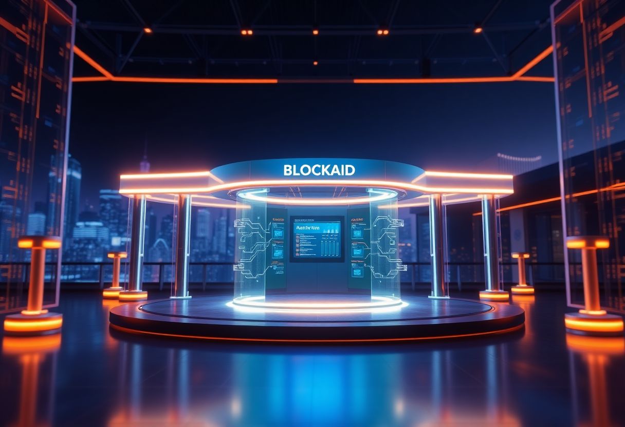 Editorial illustration for: Blockaid Launches Real-Time Compliance Infrastructure for Institutional DeFi
