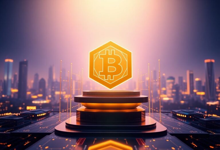 Editorial illustration for: BNB ETF Race Begins as Bloomberg Analyst Flags Asset Manager Push Into Altcoin Products