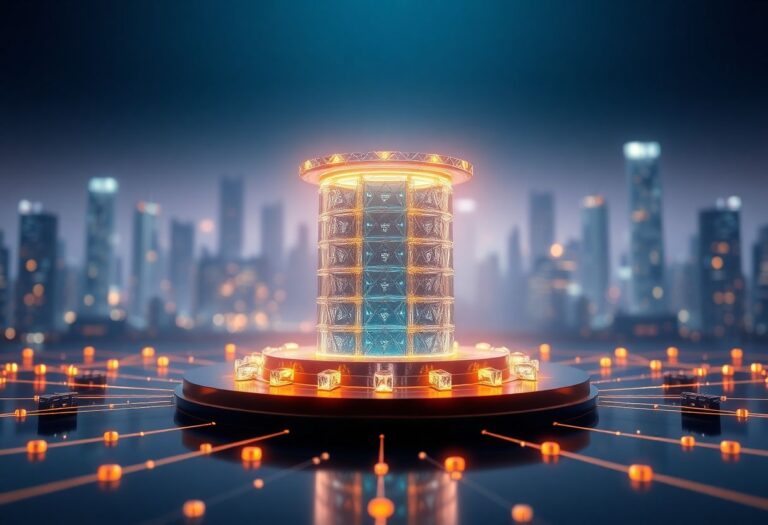 Editorial illustration for: Canton Network Draws Institutional Eyes as Finance-Grade Blockchain Gains Traction