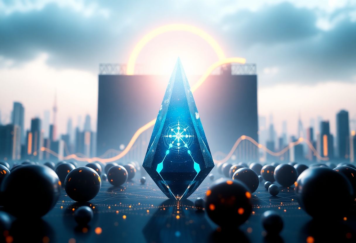 Editorial illustration for: Chainlink Drops 5.5% as Oracle Token Follows the Broad Market Lower on Yield Pressure