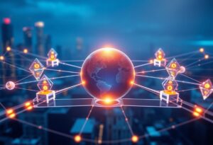 Editorial illustration for: Chainlink Posts $418M in Daily Volume as Oracle Network Expands Across DeFi Integrations