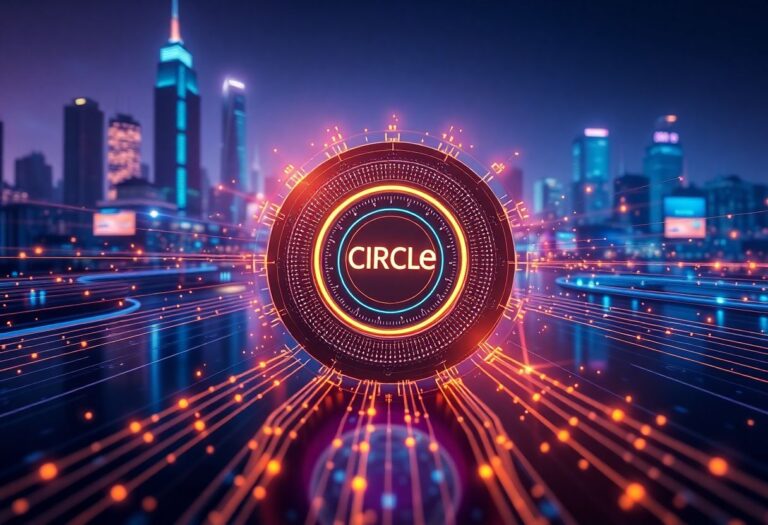 Editorial illustration for: Circle Co-Founder Raises $30M for AI-Native Bank Catena Labs
