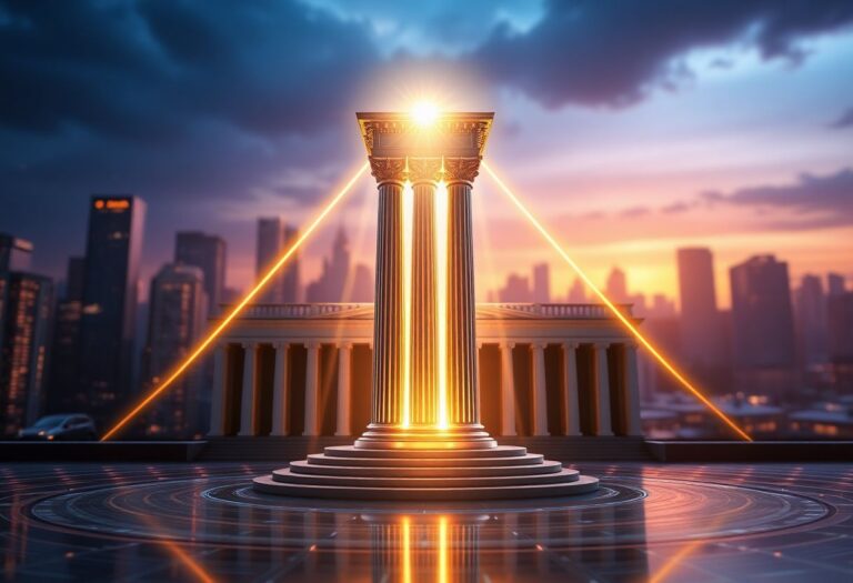 Editorial illustration for: CLARITY Act Odds Rise to 68% on Polymarket as Crypto Market Structure Bill Advances