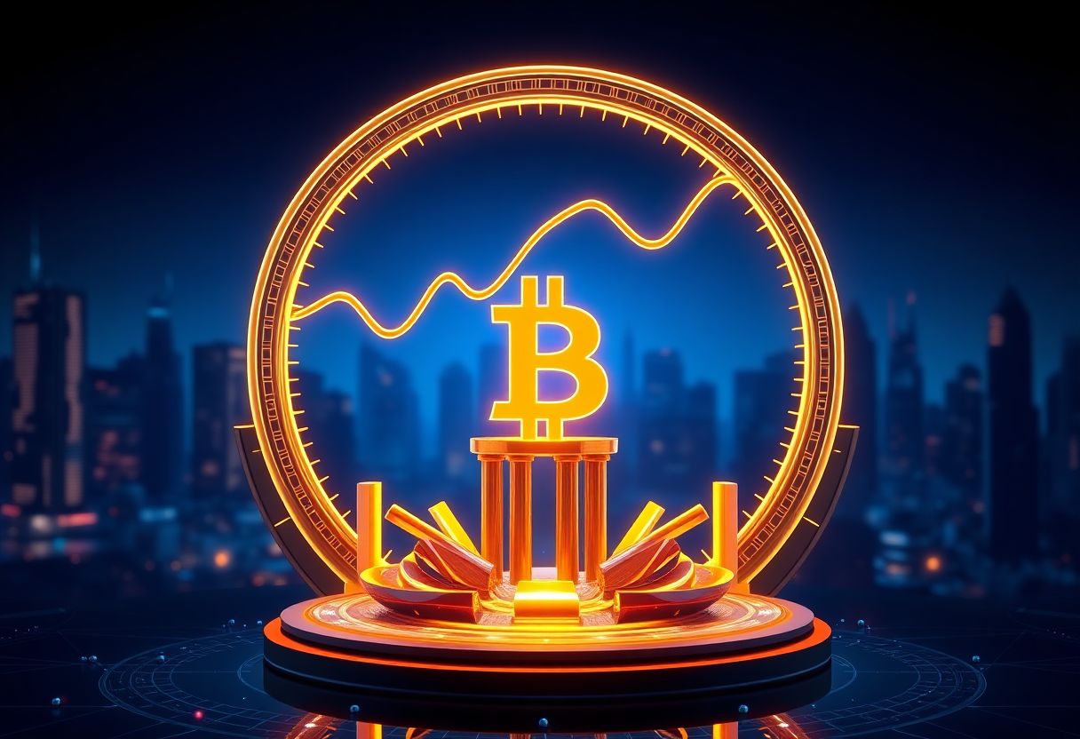 Editorial illustration for: CME Group Plans First Bitcoin Volatility Futures for June 1 Launch