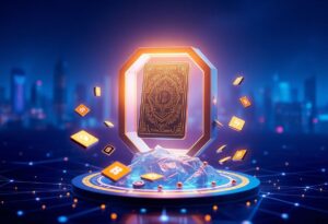 Editorial illustration for: Collector Crypt Gains 34% in 24 Hours as Its Trading Card Tokenization Model Draws Attention
