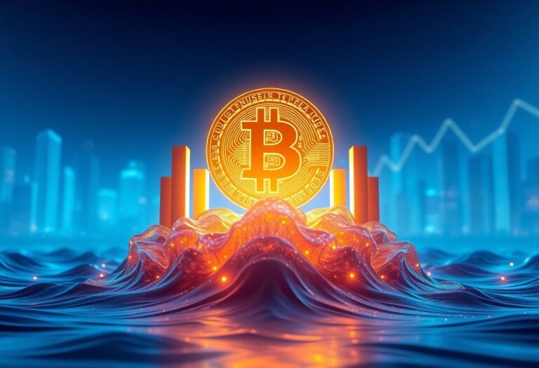 Editorial illustration for: Crypto Funds Draw $117.8 Million in Weekly Inflows as Bitcoin Holds Above $81,000