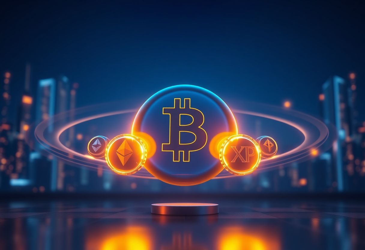 Editorial illustration for: Cryptocurrency ETF Inflows Held Strong Last Week With Bitcoin Leading at $622 Million
