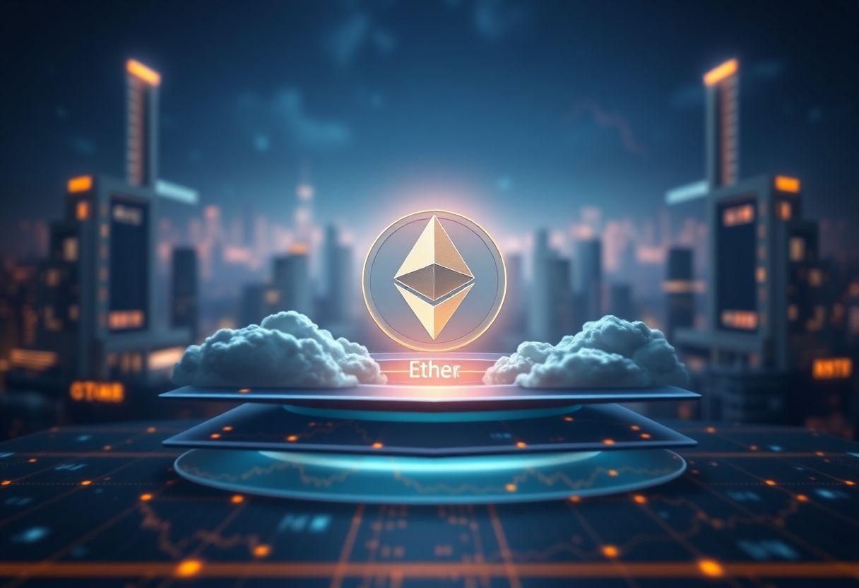 Editorial illustration for: Ether Falls Below $2,000 While Futures Open Interest Hits Record