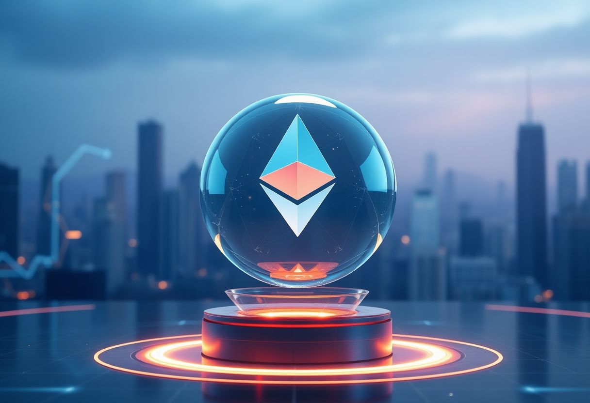 Editorial illustration for: Ethereum ETF Outflows Hit $432M Over Eight Days as ETH Tests $2,100