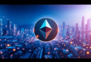 Editorial illustration for: Ethereum Holds $2,300 as $10 Billion in Daily Volume Keeps the Network's Floor Intact