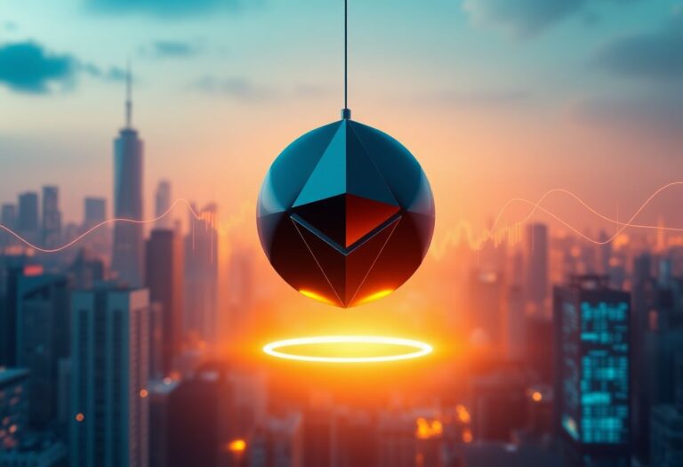 Editorial illustration for: Ethereum Options Bulls Hold Firm Even as Futures Sentiment Hits a 2023 Low