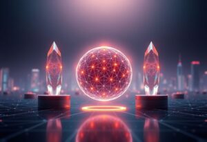 Editorial illustration for: FET Vaults 11% as AI-Token Rally Pulls $300M in Volume