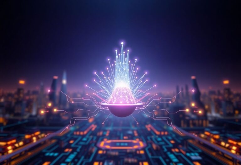 Editorial illustration for: FLOCK Token Climbs 30% as Decentralized AI Training Network Draws Speculative Attention