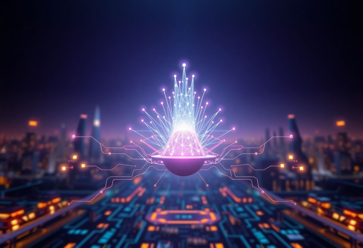 Editorial illustration for: FLOCK Token Climbs 30% as Decentralized AI Training Network Draws Speculative Attention