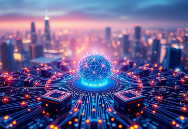 Editorial illustration for: Gensyn AI Token Surges 58% as Decentralized Compute Network Posts Mainnet Milestone