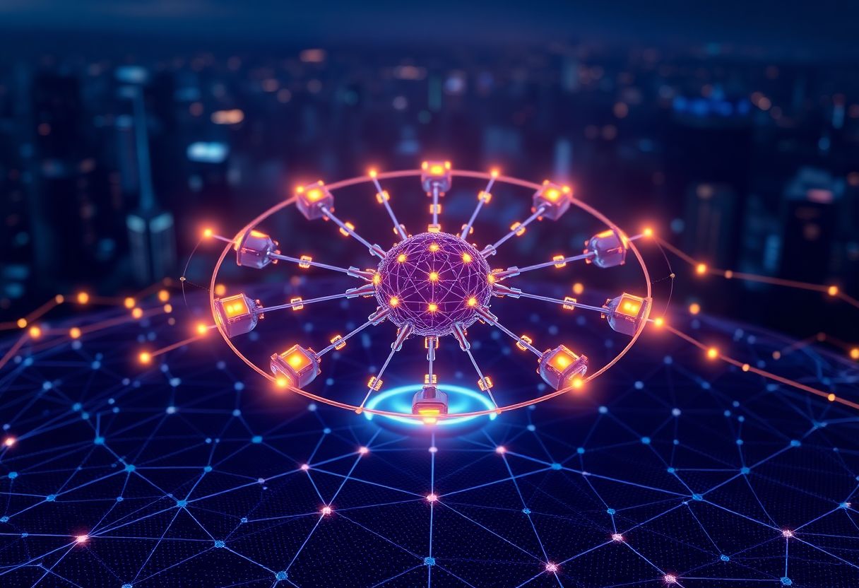 Editorial illustration for: Gensyn Climbs 14% as Decentralized AI Compute Network Builds Momentum After Launch