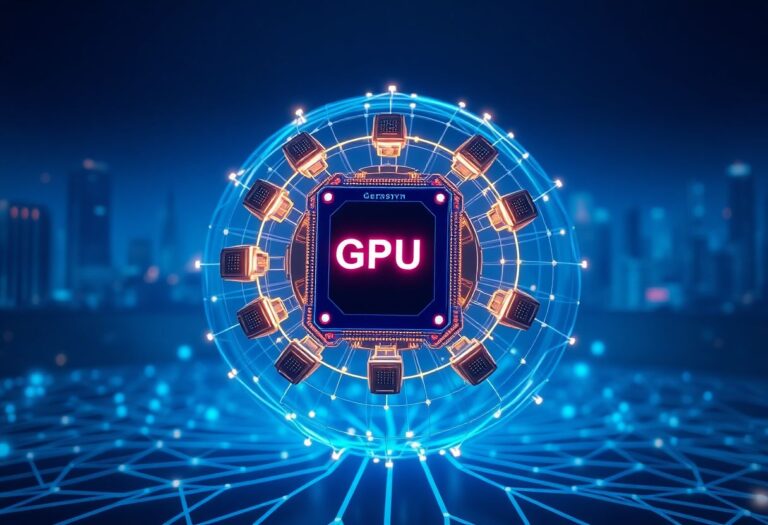 Editorial illustration for: Gensyn Launches AI Token as Decentralized GPU Network Targets Training Market